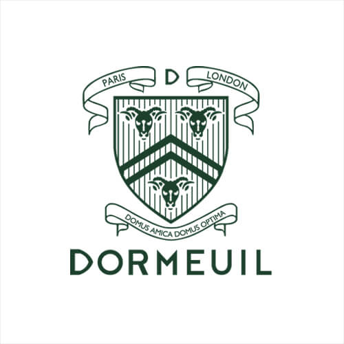 Dormeuil fabric mill logo