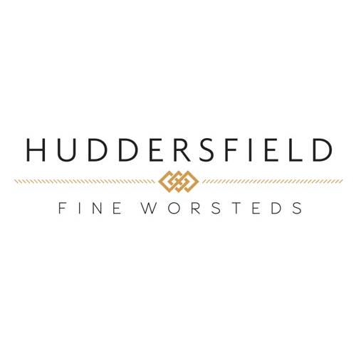 Huddersfield Fine Worsteds fabric mill logo