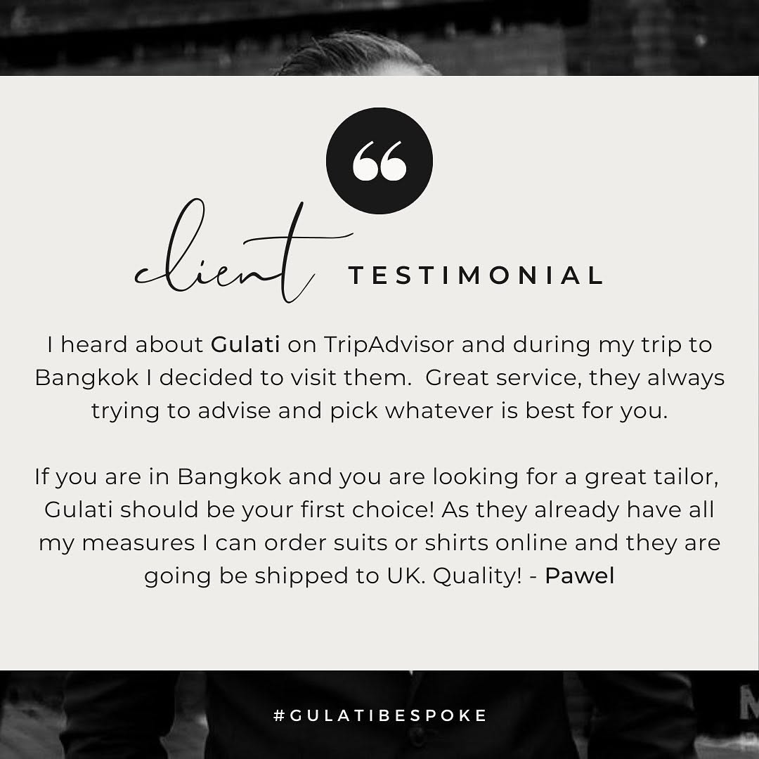 Gulati archive frame 62 — Testimonial